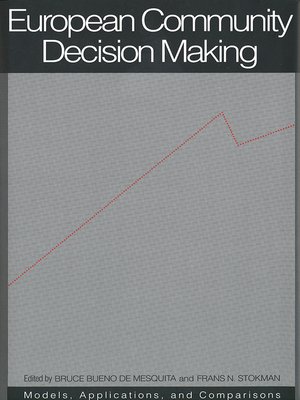 cover image of European Community Decision Making